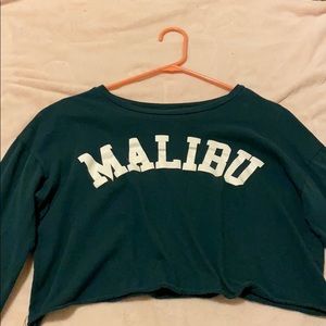 Dark green MALIBU shirt